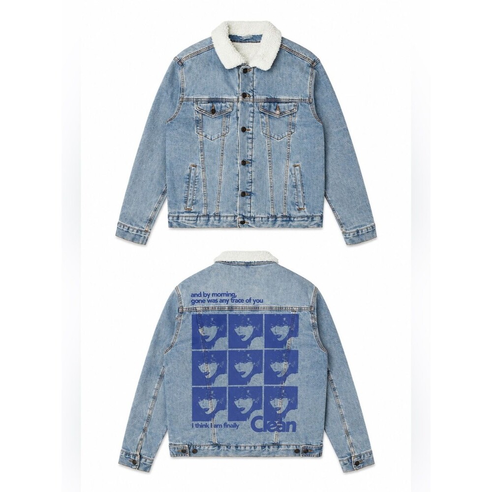 Taylor Swift 1989 (Taylor's Version) Clean Blue Denim Jacket